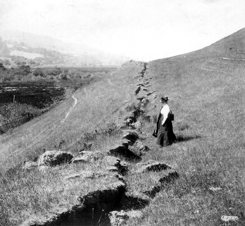 tangshan  earthquake fault